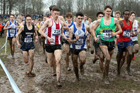 Mens under-20s 2018 British Inter Counties Cross Country Champs., Prestwold Hall, Loughborough. Photo: David T. Hewitson/Sports for All Pics